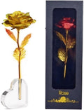Gold Dipped Rose, Eternal Long Stem Golden Rose