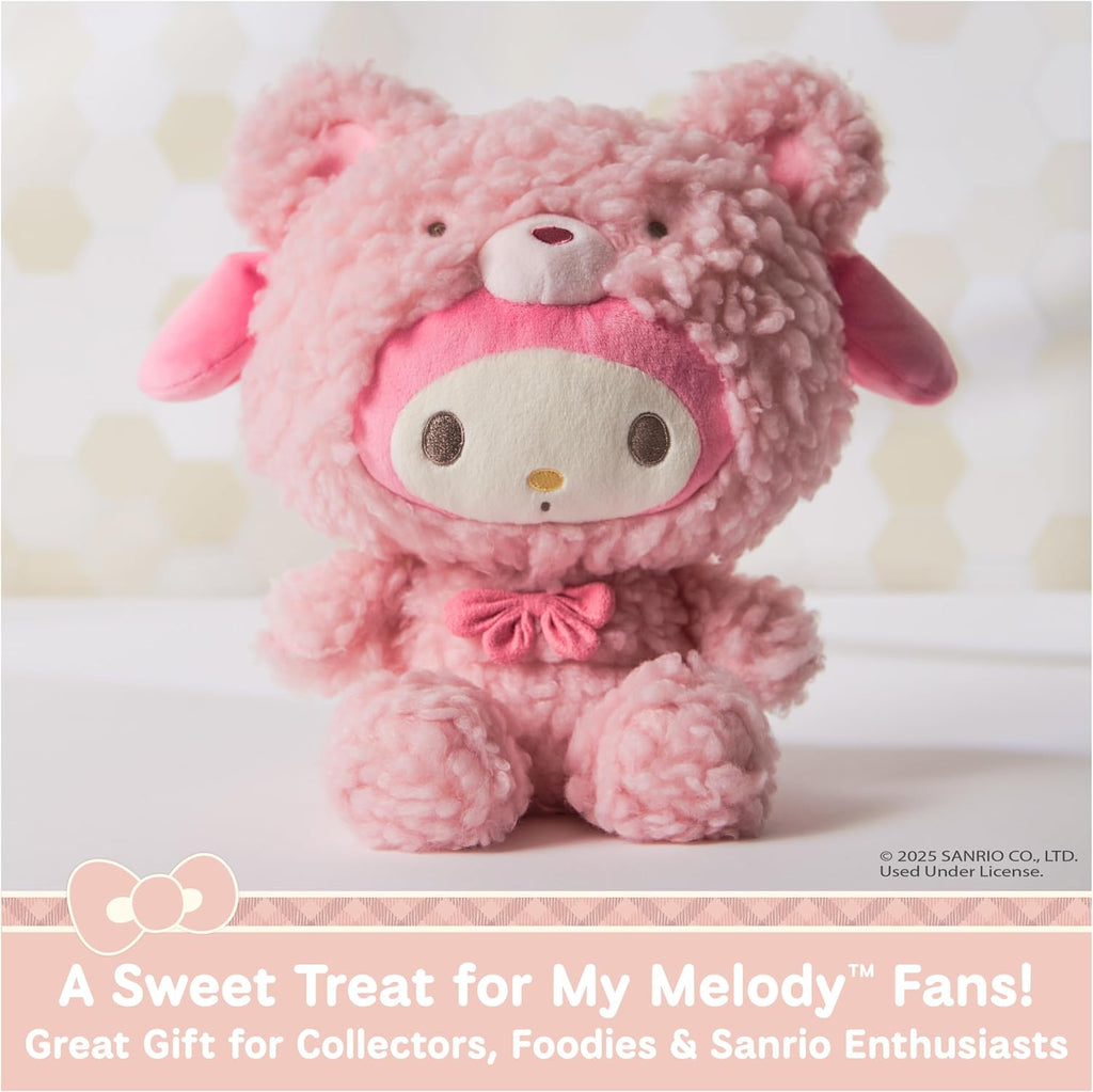 Sanrio My Melody 10-Inch Plush in Café Latte Bear Outfit for Ages 1+