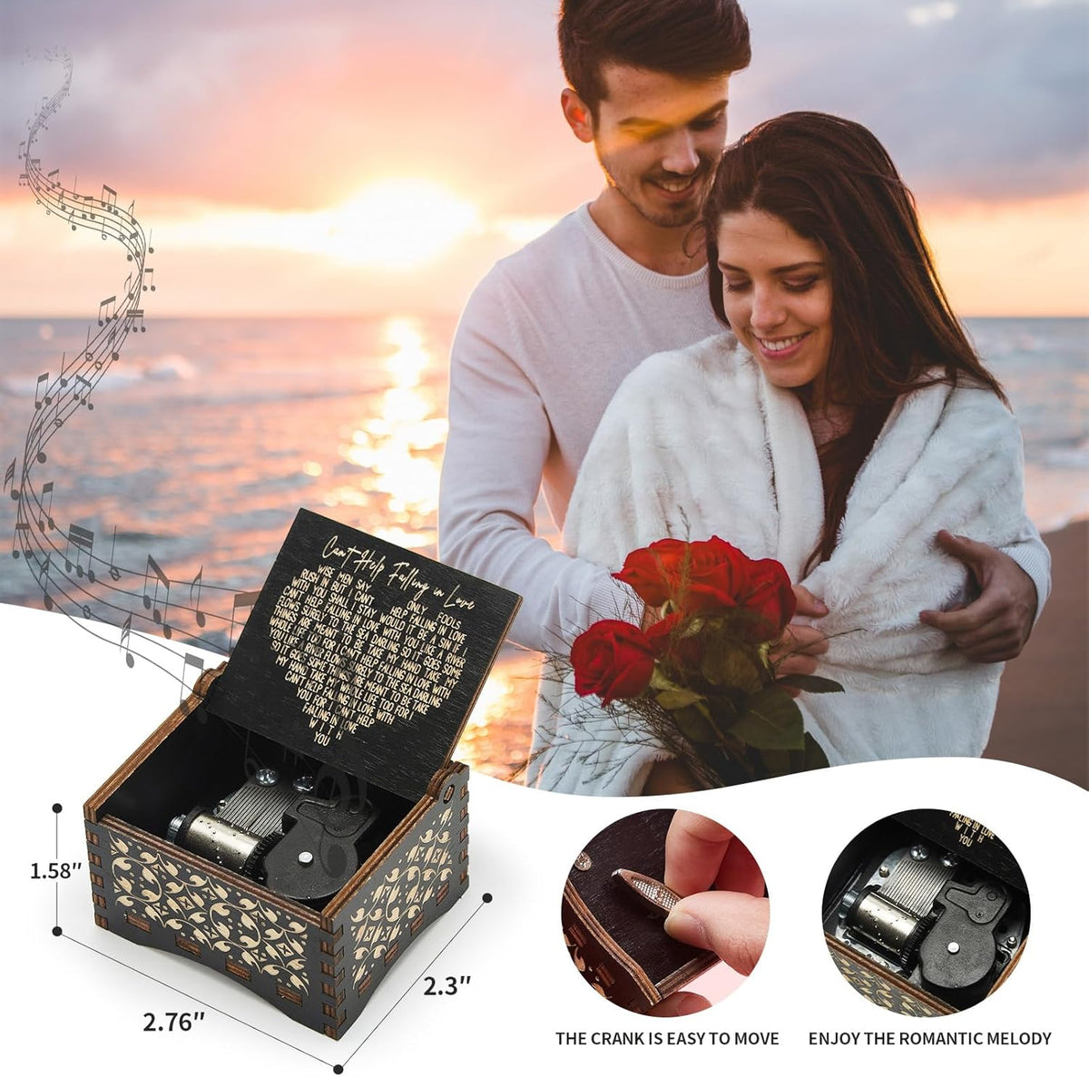 Romantic Gifts for Girlfriend, Wife, Valentines Day Gift for Her