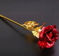 24K Gold Dipped Eternal Rose with Stand – Forever Love Gift