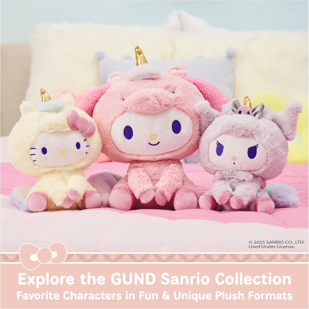 Sanrio My Melody 10-Inch Plush in Café Latte Bear Outfit for Ages 1+